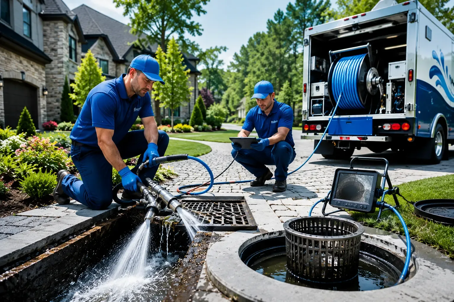 Local outdoor drain cleaning professionals in Midfield, TX